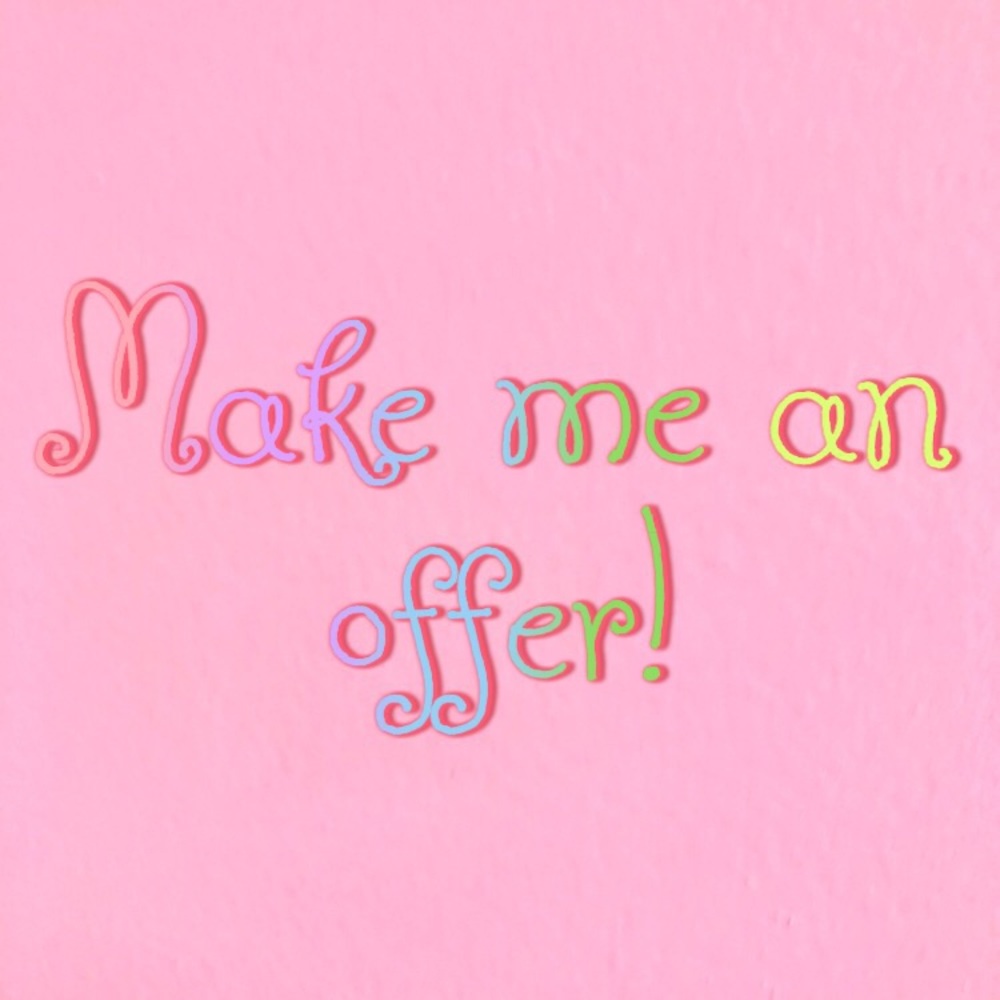 Reasonable offers welcome!